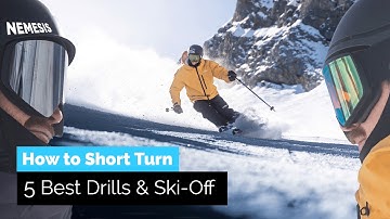 Hoe je korte bochten maakt op ski