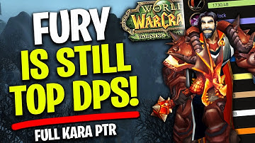 TBC Fury Warrior FULL Karazhan Run On PTR (It