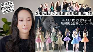 Girls' Generation Ballad Collection Born to be a Lady Live in Seoul and Japan Tour REACTION