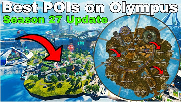 Best Hot Drops on Olympus in Apex Legends Season 27