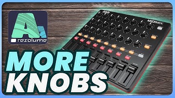MIDI Mapping Advanced Tutorial RESOLUME with Akai #MIDIMIX  | VJ Tips #Resolume