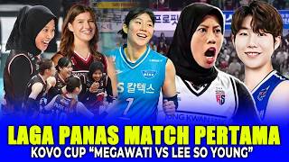 Mega vs Lee So Young di Match Pertama Kovo Cup ‼️ Mega Buktikan Pada Mantan Kapten Yg Tinggalkan RS