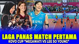 Mega vs Lee So Young di Match Pertama Kovo Cup ‼️ Mega Buktikan Pada Mantan Kapten Yg Tinggalkan RS