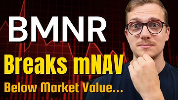 BMNR Is Now UNDER Market Value, What Happens Next?