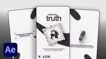 How to Edit Reels From Scratch In AFTER EFFECTS | After Effects Tutorial