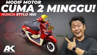 GRATIS MOTOR !! Honda Stylo Custom dari Atenx Katros ft @MotulIndonesia  #hondastylo #katros #motul