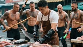 Street bully bullied the fishmonger, but he didn't know he was a god of war! He cut through everyone
