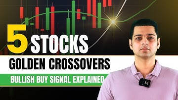 5 Stocks with Golden Crossover | Technical Analysis of Long Term Stocks | Bullish Signal