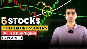5 Stocks with Golden Crossover | Technical Analysis of Long Term Stocks | Bullish Signal