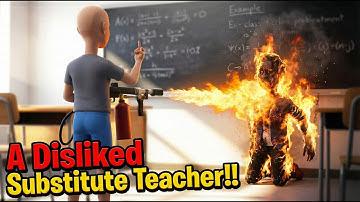 Classic Caillou Sets His Substitute Teacher on Fire — Arrested/ EXPELLED/ Grounded