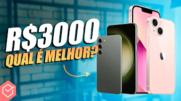 iPhone vs. Samsung até R$3000 // quem é melhor e qual modelo pegar em 2024!?