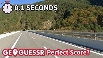 I played GEOGUESSR on BLINK MODE... (0.1 seconds!)