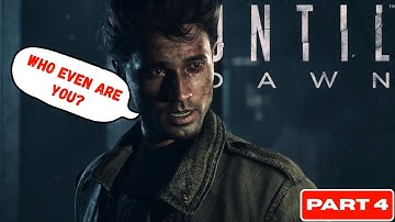 Meeting the STRANGER!! - UNTIL DAWN REMAKE Gameplay - Walkthrough - [4K 60FPS PS5] - No Commentary