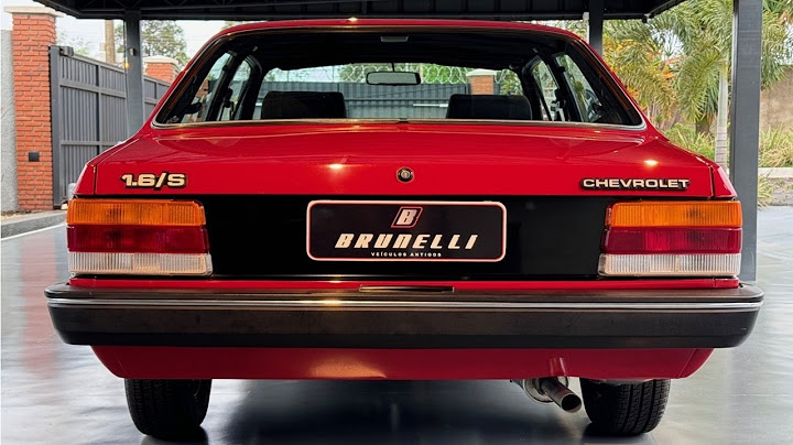 CHEVROLET CHEVETTE SL/E 1988 IN 0KM CONDITION FOR SALE