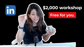 Build Your LinkedIn Personal Brand (Without the Cringe) | $2k workshop Free for YOU
