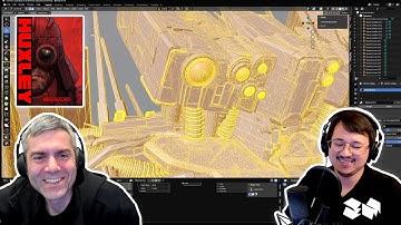 Opening The Original HUXLEY Blender 3D Files