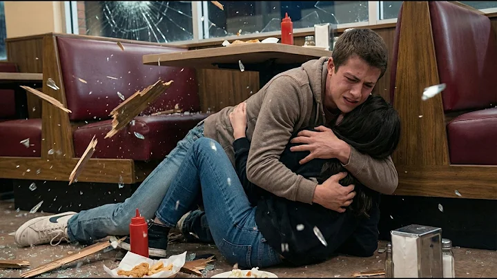 "Get Down!" The Boy Threw Himself Over The Girl ,But He Didn't Know Her Dad Was The Hells Angels VP.