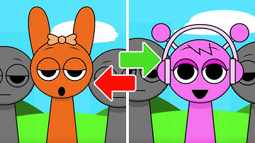 Incredibox Sprunki New Swapped | Roll Swap & Color Swap