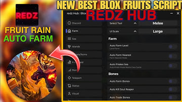 New Best Blox Fruits Old Redz Hub Script || Auto Farm, Fruit Rain, Auto Prehistoric Island, Aimbot 