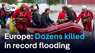 Are some parts of Europe more prone to flooding? Update from flooded European regions | DW News