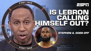 Stephen A. RIPS into LeBron's comments on 'ring culture' 🗣️ 'THEN WHY GO TO MIAMI? | First take