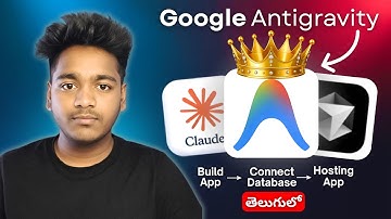 Google Antigravity Builds Full Apps With Almost No Coding | Telugu #aiintelugu