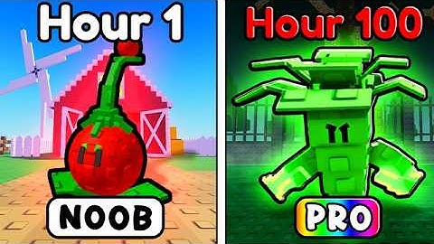 I went from Noob to Pro in GARDEN TOWER DEFENSE!!...Roblox