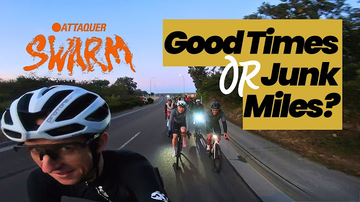 The Problem with Bunch Rides // Attaquer Swarm Ride