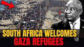 🌍 South Africa Opens Its Borders to Palestinian Refugees from Gaza | Historic Humanitarian Move