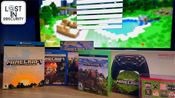 Physical Digital Versions of Minecraft - Lost In Obscurity