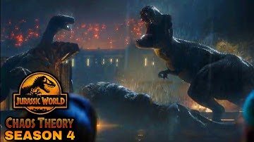 Giganotosaurus Vs T Rex & Therizinosaurus!! | Jurassic World Chaos Theory Season 4 Vs JW Dominion