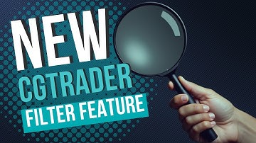 How to Use the New CGTrader Standard Filtering Feature
