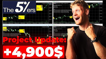 Passing the5ers Prop Firm Evaluation Live (Profit Update and new Expert Advisor)