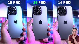 iPhone 16 Pro vs 14 Pro vs 15 Pro - Should you upgrade? 🤔