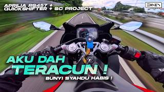 AWAS INI ADALAH RACUN !⚡Aprilia RS 457 Malaysia | Insta360 Ace Pro 2 [4K]