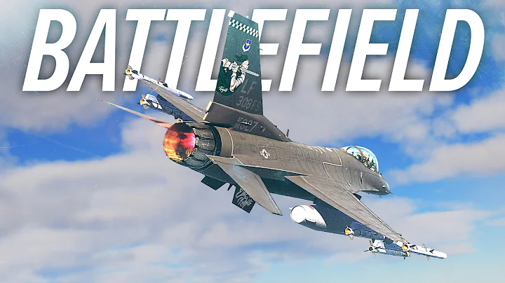 US F-16 Viper Dogfight Over The Battlefield | DCS World