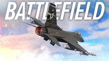 Battlefield Dogfight With F-16 Viper | DCS World