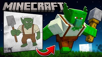 Ik heb aangepaste mobs aan Minecraft toegevoegd