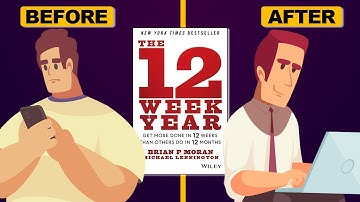 Get More Done in 12 Weeks than Others Do in 12 Months by Brian Moran | Animated Book Summary