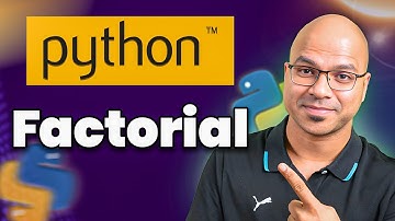 #31 Factorial in Python