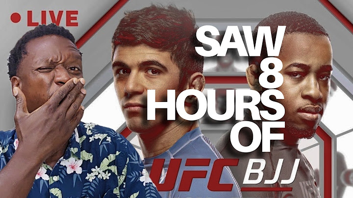 UFC BJJ - I watched all 15 matches for YOU 😎