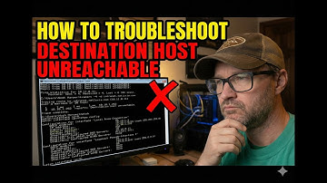 How to troubleshoot Destination Host Unreachable