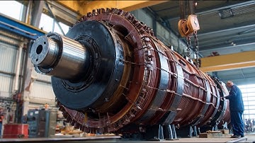 Epic Hydropower Turbines, Aluminum Mills and CNC Forges in Action. Advanced industrial manufacturing