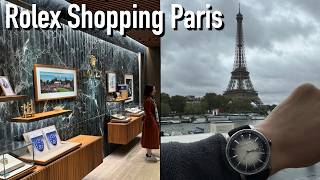 Rolex Watch Shopping in Paris France Wempe & Chronopassion Oyster Perpetual pink Jacob & Co MB&F