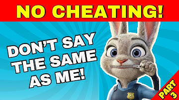 Vermijd hetzelfde te zeggen als ik 3 🤔 ULTIEME QUIZ-UITDAGING (Zeg niet wat ik zeg)