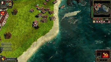 Command & Conquer™ Red Alert™ 3 2V2 Soviets vs Empire on Custom Map the Black Sea