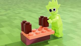 Sprunki OWAKCX LEGO Brick Building