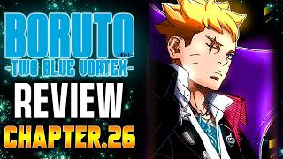 🚨🚨SARADA VS DAEMON BEGINS & Boruto's NEXT Shinju Threat - Boruto Two Blue Vortex Chapter 26 Review!