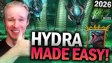EASY F2P HYDRA TEAM (2026) Best Champs and Tips - Raid Shadow Legends Clan Boss Guide