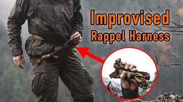 Tubular Webbing to Rappel Harness